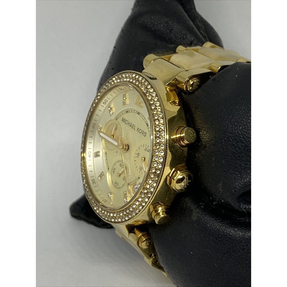 Michael Kors Parker MK5632 Womens Stainless Steel Analog Dial Quartz Watch MP709 - Picture 4 of 12